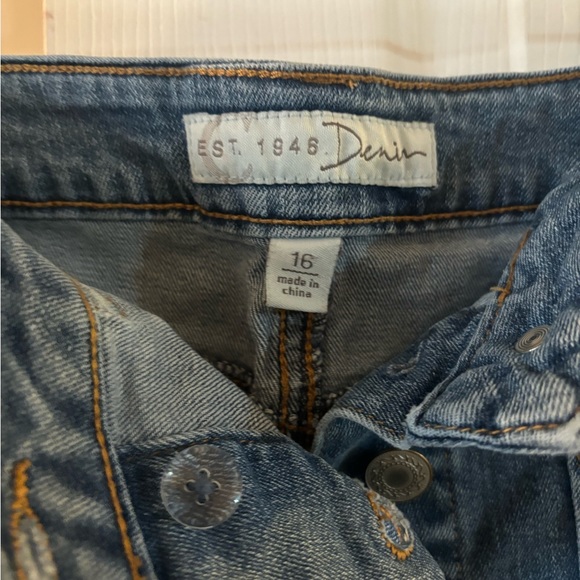 DENIM LADIES BLUE JEAN SKIRT. - Picture 3 of 5